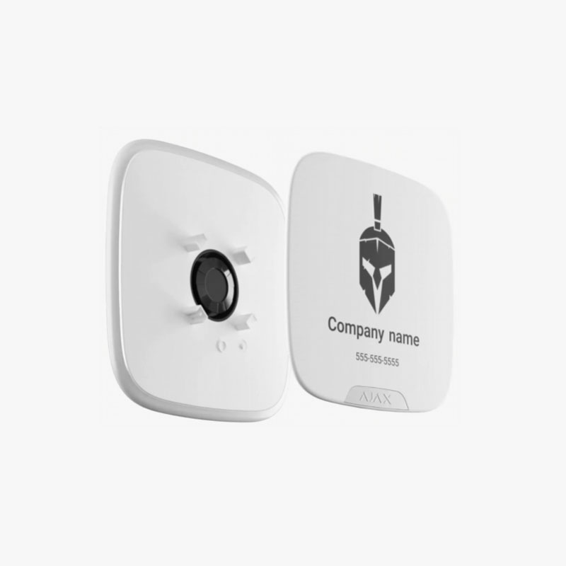 Ajax BrandPlate / DoubleDeck Siren için Baskı Levhası